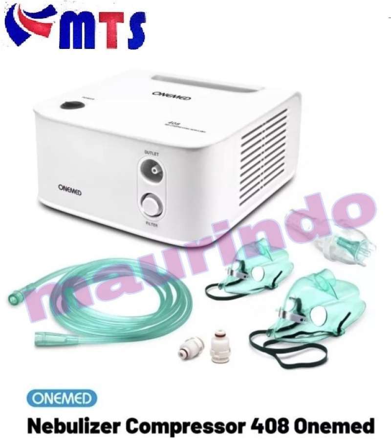 Promo Onemed Nebulizer Compresor 408 Alat Uap Inhaler Diskon 54% di ...