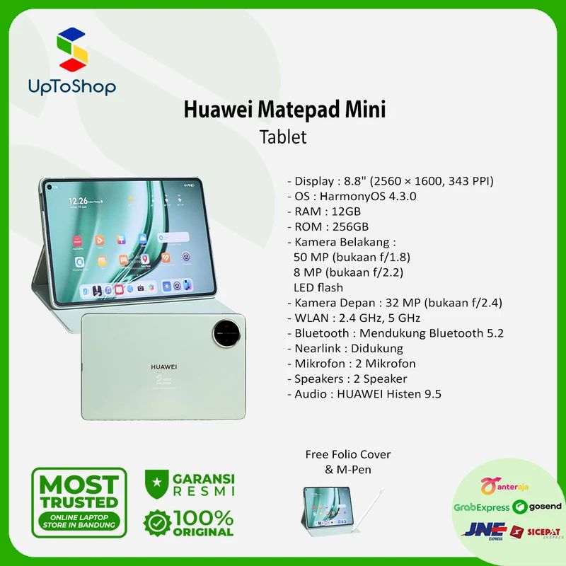 Jual HUAWEI Matepad Mini 8.8 12/256gb Harmonyos - Garansi Resmi Di