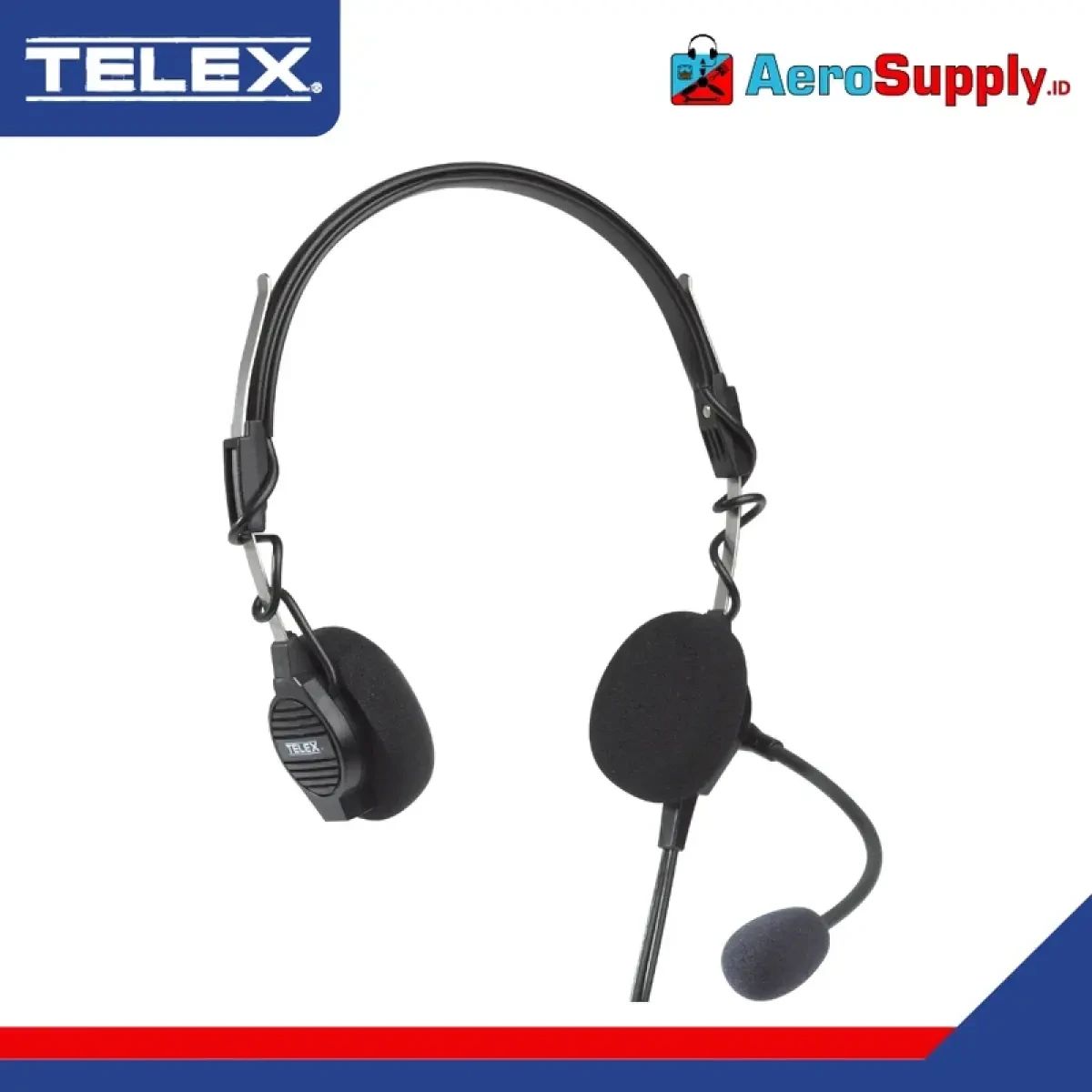 Jual Telex Airman 750 Dual Ga Plug - Aviation Headset Di Seller