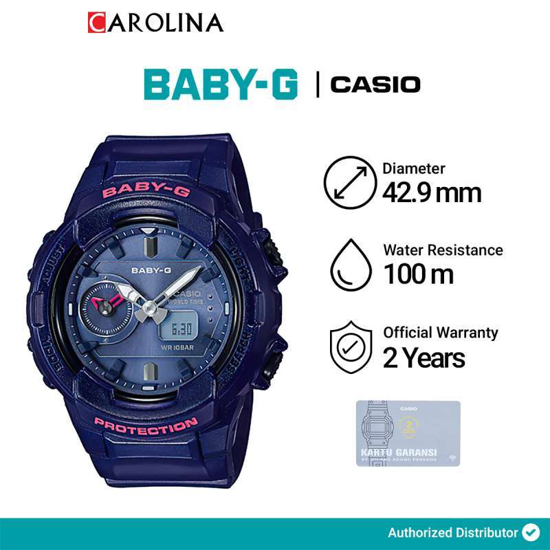Promo Jam Tangan Wanita Casio Baby g Bga 230s 2a Blue Digital Analog Dial Dark Blue Resin Band Diskon 34 Di Seller Carolina Watch Official Store Lontar Kota Surabaya Blibli