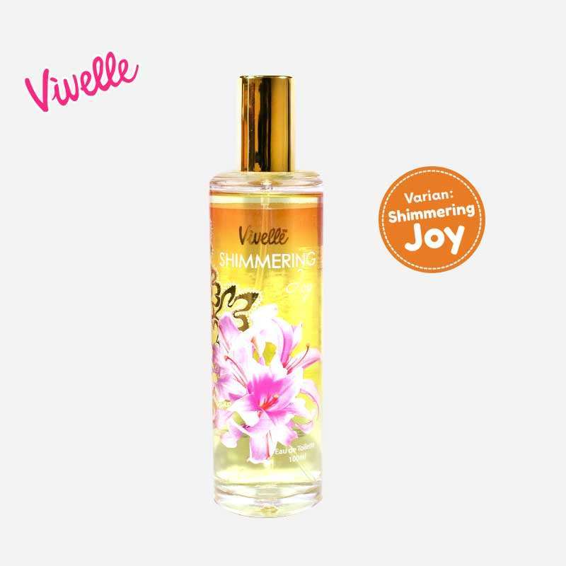 Vivelle Eau De Toilette Designer Perfume Glass 100 ml Shimmering Joy-Gold