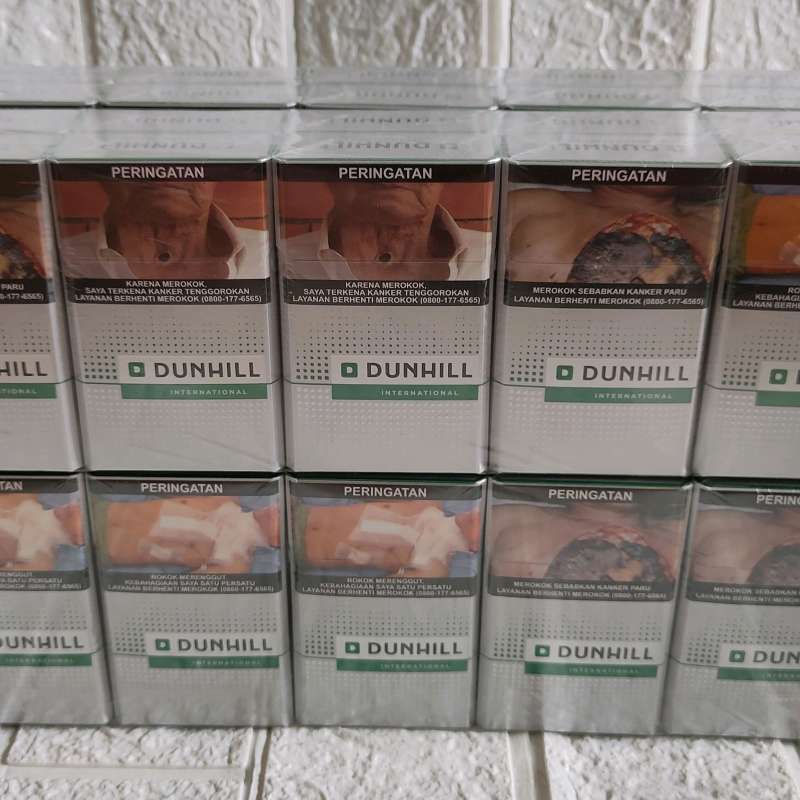 Jual Rokok Dunhill International Menthol Hijau 2o Batang Di Seller Toko ...