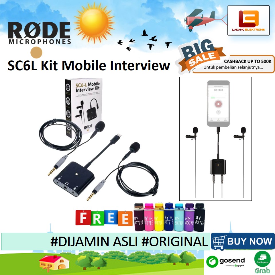 Jual CLEARANCE SALE RODE SC6 L SC6L Mobile Interview Kit
