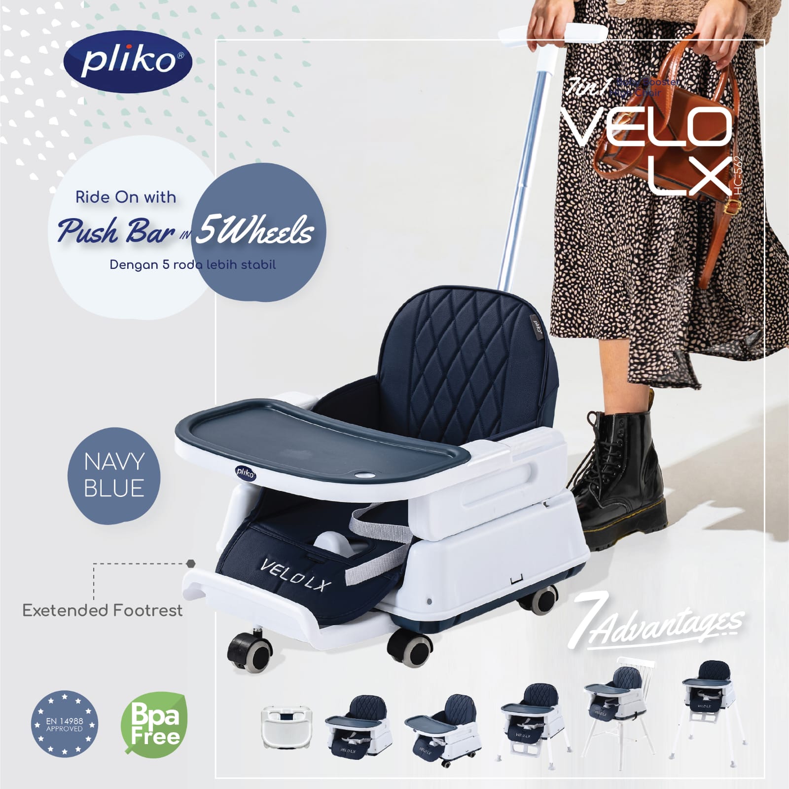 Pliko outlet high chair