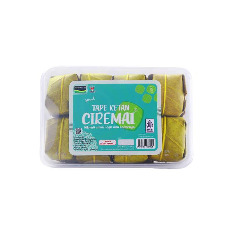 Promo Ciremai Tape Ketan Hijau Daun Jambu 16 Bungkus Diskon 25 Di