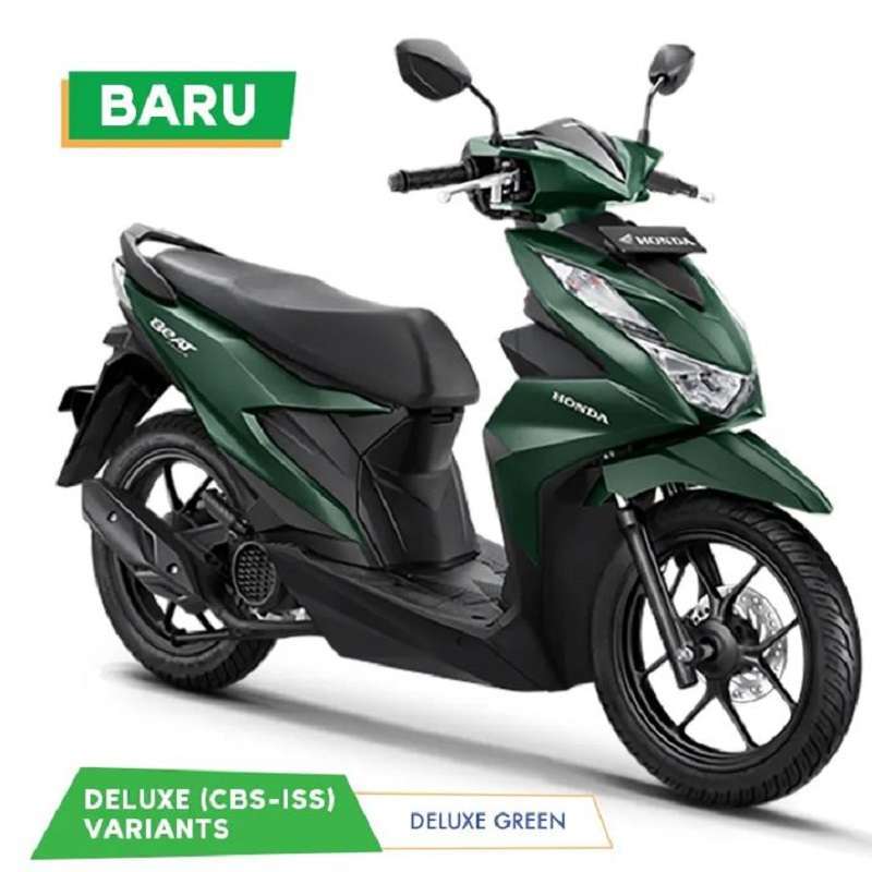 Promo Honda New Beat Cbs Iss Deluxe Model Terbaru [otr Jabodetabek