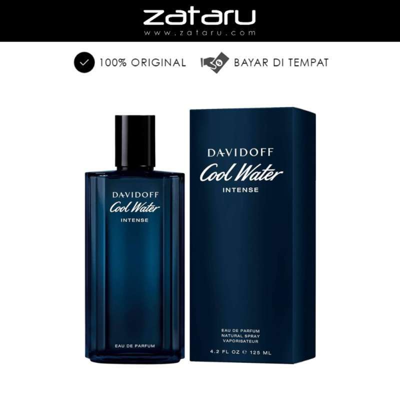 Promo Davidoff Cool Water Intense Man Edp 125 Ml Diskon 40% Di