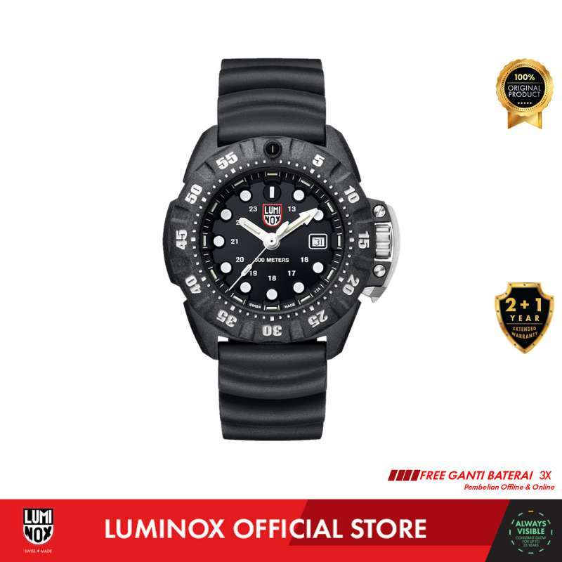 Promo Luminox 1551, Scott Cassell Deep Dive, 46 Mm Jam Tangan