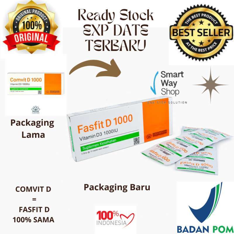 Vitamin D3 1000 Iu 1 Box Gratis Ongkir 🏷️ Harga Murah April 2026