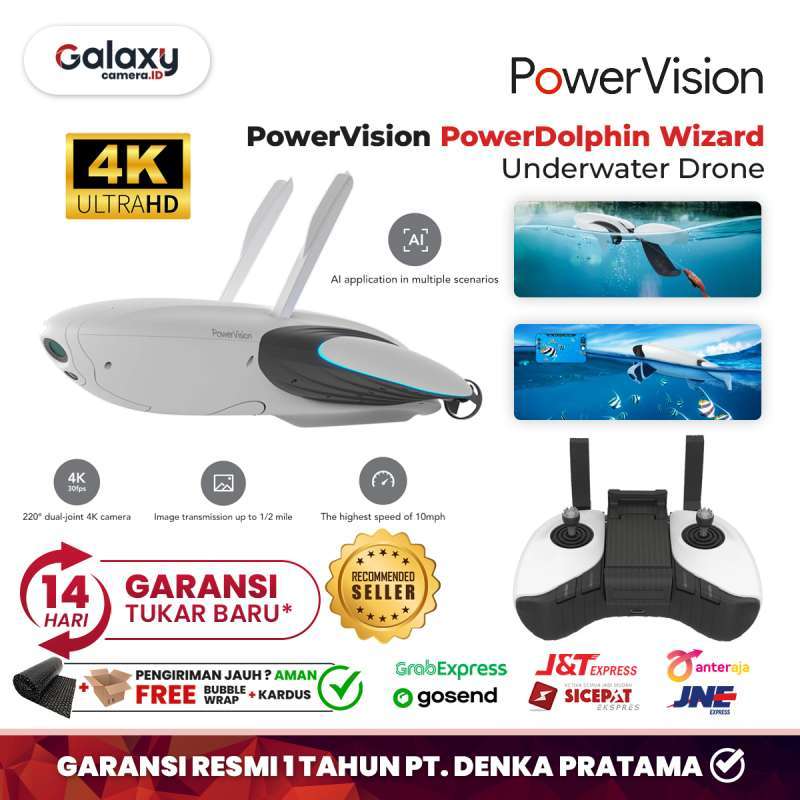 Powerdolphin wizard shop water drone