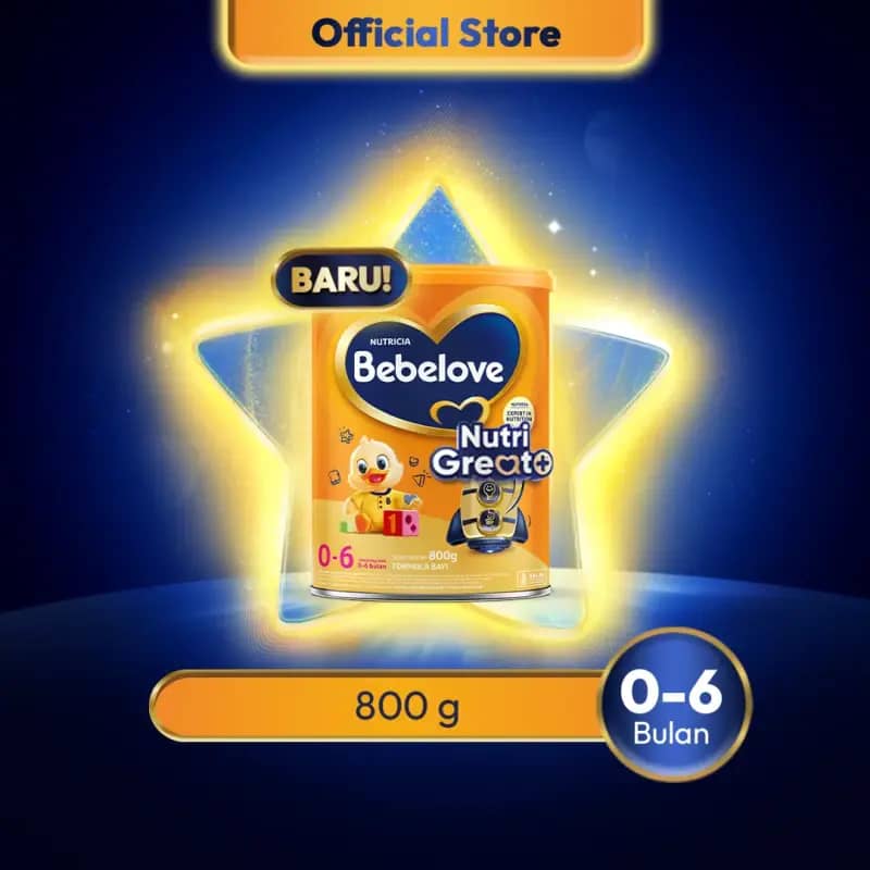 Bebelove 0-6 Bulan 800 gr Formula Bayi Bubuk