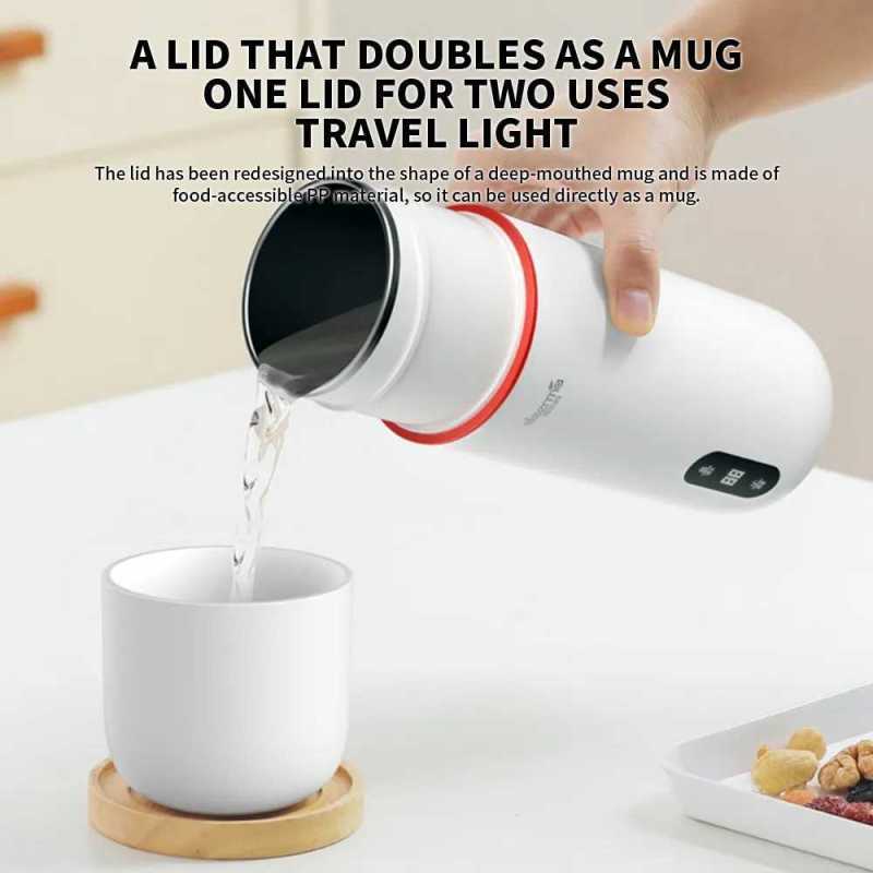 Jual Deerma Smart Pot Kettle Teko Listrik Portable Botol Thermos