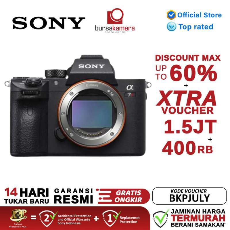 Jual Bkp Sony Alpha 7r Iiia Mirrorless Digital Camera (body Only