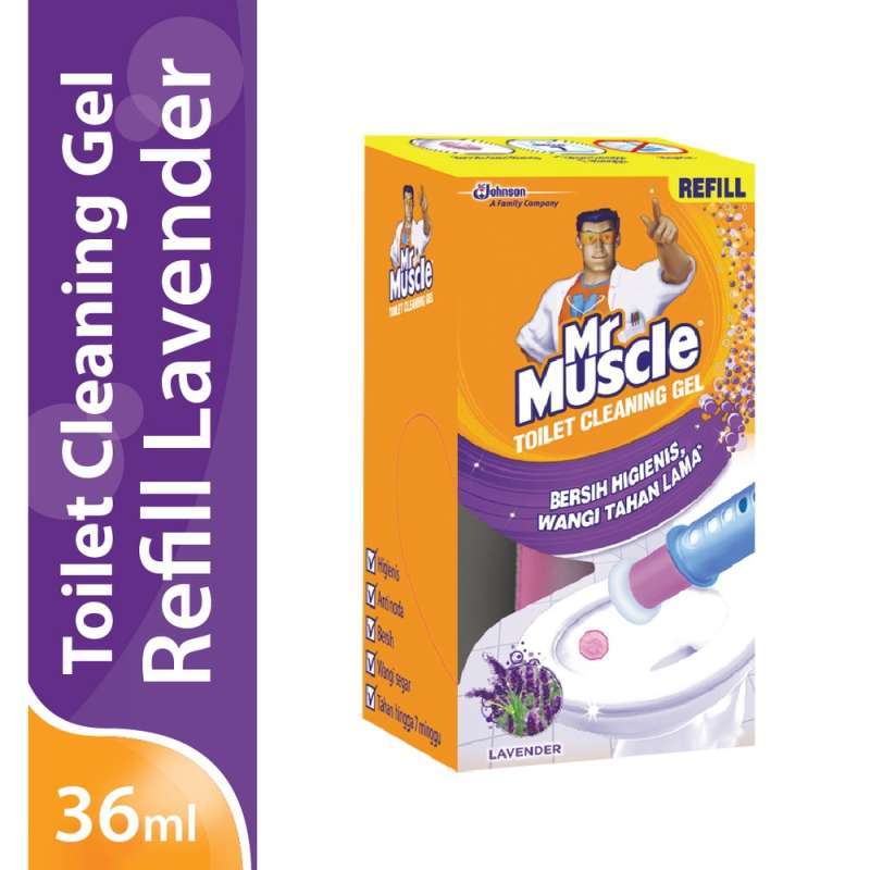 Jual MR MUSCLE TOILET CLEANING GEL LAVENDER REF [36 ML] di Seller Ranch