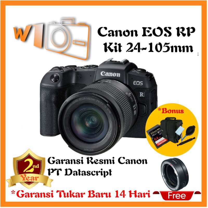 CANON EOS RP KIT RF 24-105mm IS STM GARANSI RESMI
