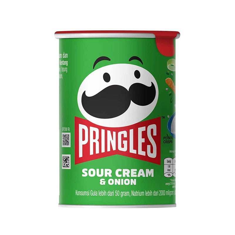 PRINGLES SOUR CREAM DAN ONION 42 GR