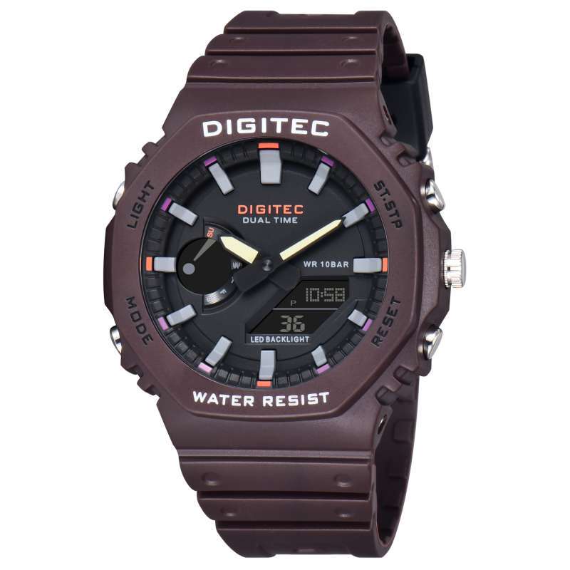 DIGITEC Jam Tangan Unisex Digital DA-2119T with Digital Features