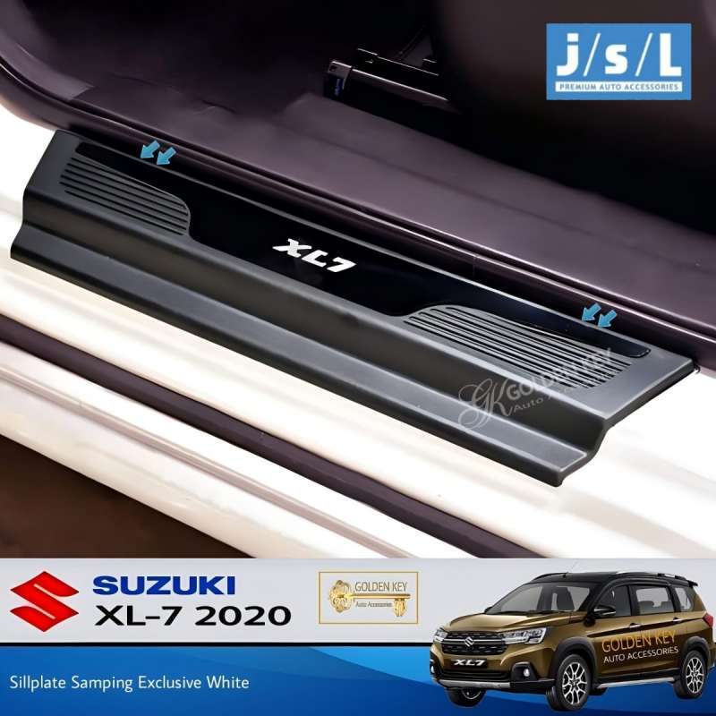 Jual JSL Sillplate Samping XL7 2020 Side Scuff Plate Exclusive White di