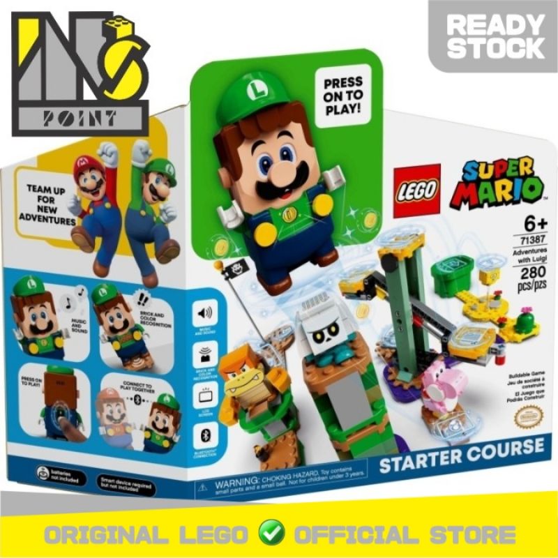 Lego Luigi Starter Set Lego Mario Directions Lego Mario Luigi Lego