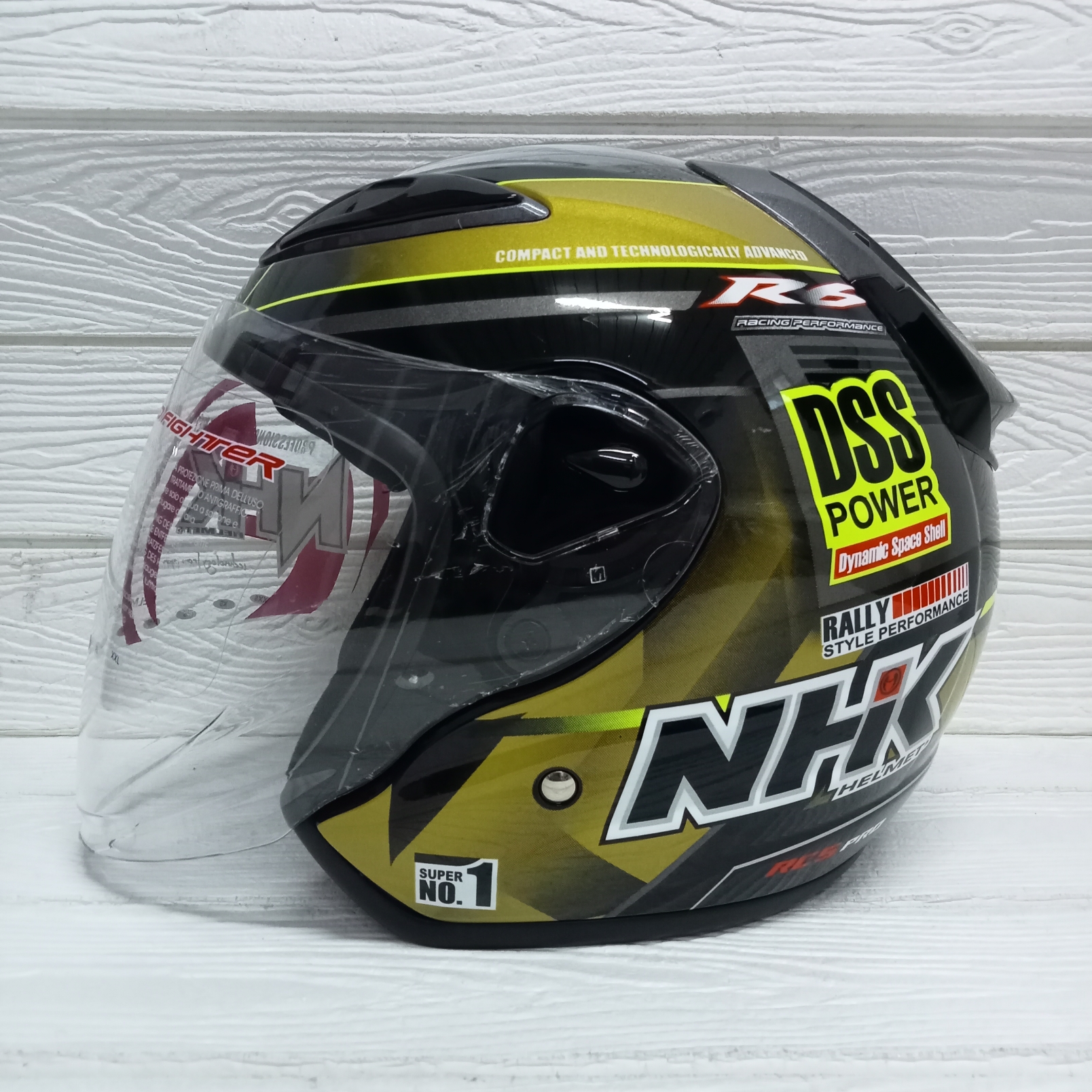 Harga helm discount nhk half face