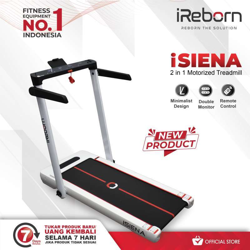 Alat Fitness Treadmill Elektrik IReborn Siena