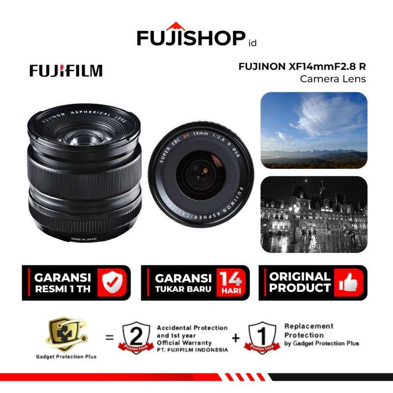 Fujifilm XF 14mm R Lensa Kamera