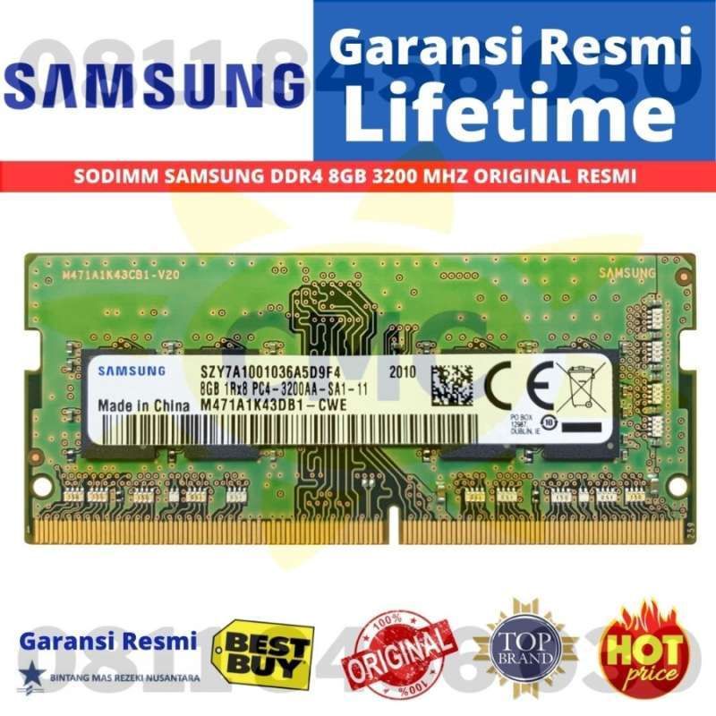 Samsung Ddr4 3200mhz Laptop Ram Samsung Ddr4 8gb Sodimm Samsung