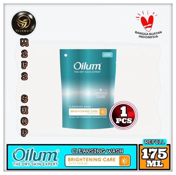 Promo Sabun Oilum Olium Cleansing Wash Brightening Care Refill 175