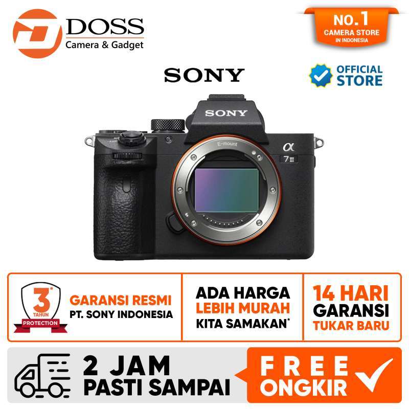 Doss Harga A7iii Price Sony 7ll Sony Alpha A7 III Mirrorless