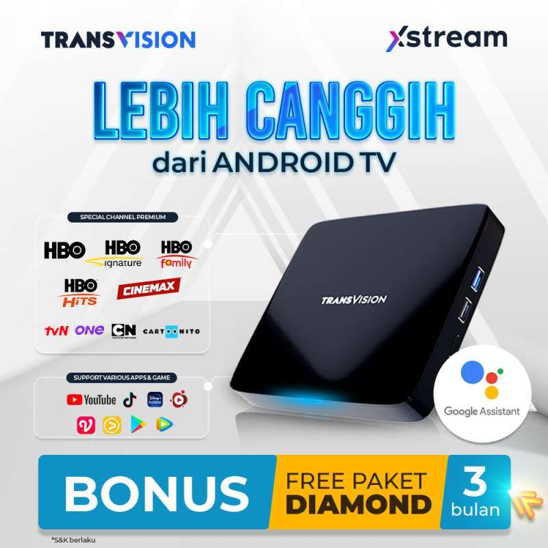 Transvision Decoder Android Tv Box Transvision Gen 2 Garansi Resmi Indonesia 🏷️ Harga Murah ...