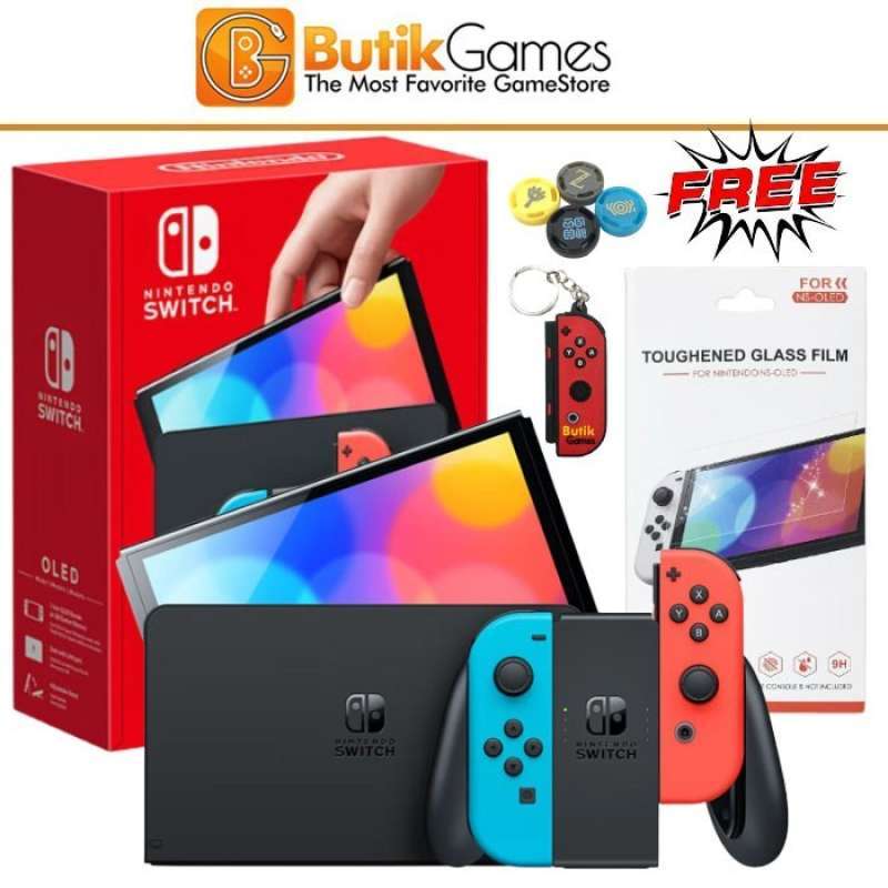 Jual Nintendo Switch Oled Console Neon Red Blue Di Seller