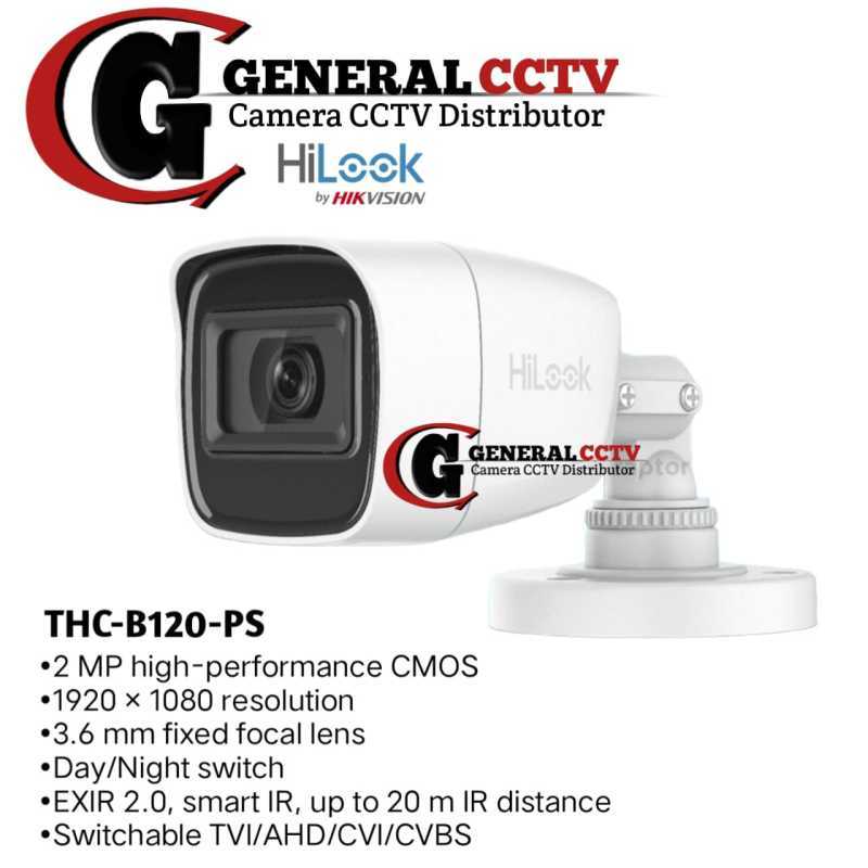 HILOOK THC-B120 PS 1080P CAMERA OUTDOOR HILOOK Built-in Mic