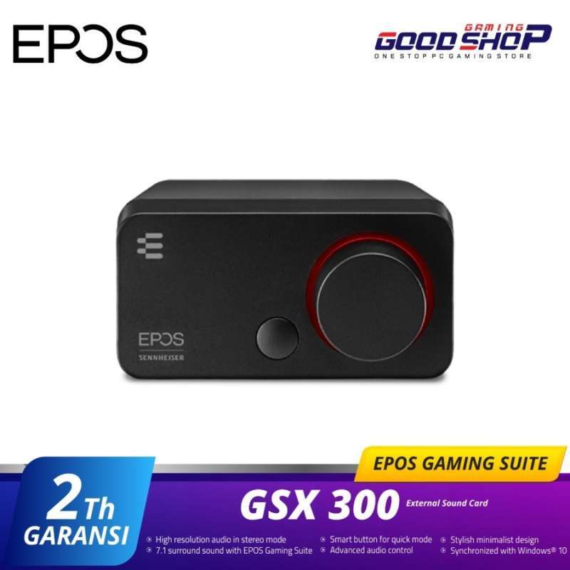 External Sound Card Epos Sennheiser Gsx Sennheiser Epos Gsx 300