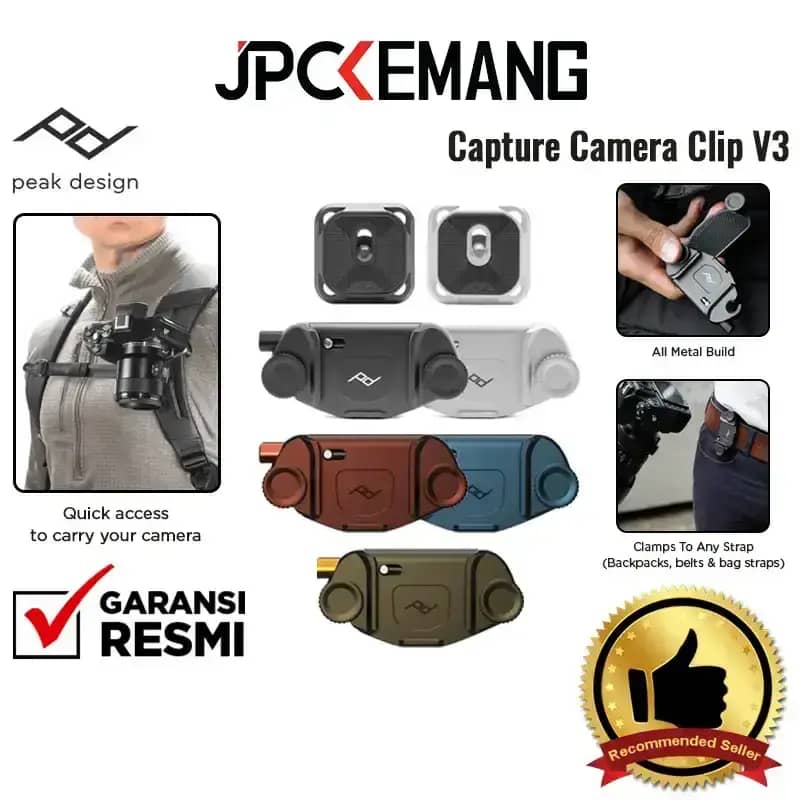 Promo Jpc Kemang Peak Design Capture Camera Clip V3 Quick Release ...