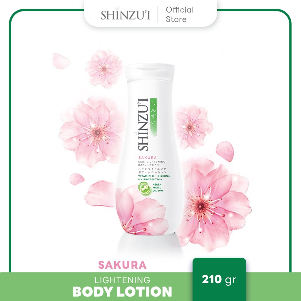 Promo Shinzui Sakura Body Lotion [210 Ml] Diskon 19 Di Seller Shinzui