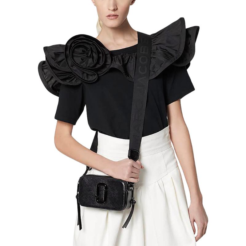 Promo Marc Jacobs The Snapshot DTM Camera Bag Black Diskon 34 di