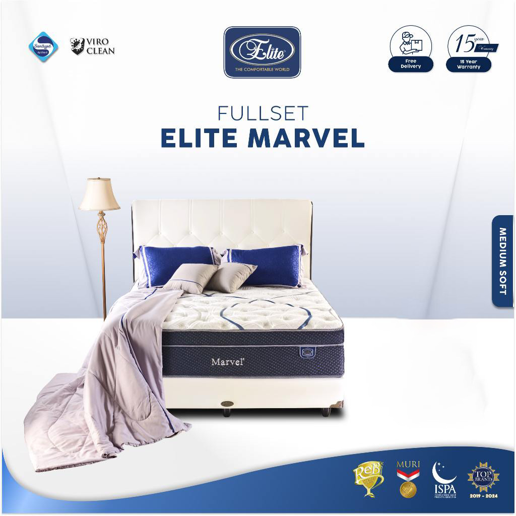 Promo Elite Springbed Kasur Marvel New Edition 200 X 200 Mattress Only Diskon 68 Di Seller