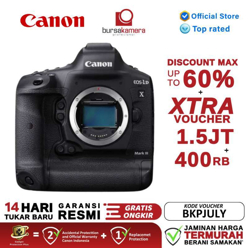 Jual Bkp Canon Eos 1dx Mark Iii Di Seller Bursa Kamera Profesional