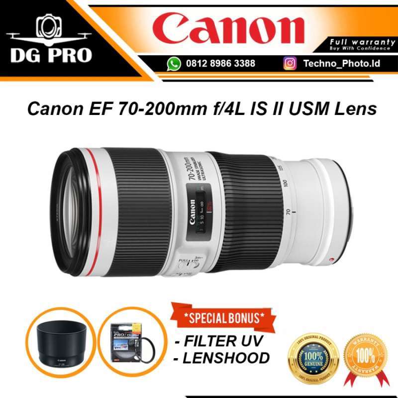 Canon EF70-200mm F4.0L USM CANON EF 70-200mm f/4 L IS II USM