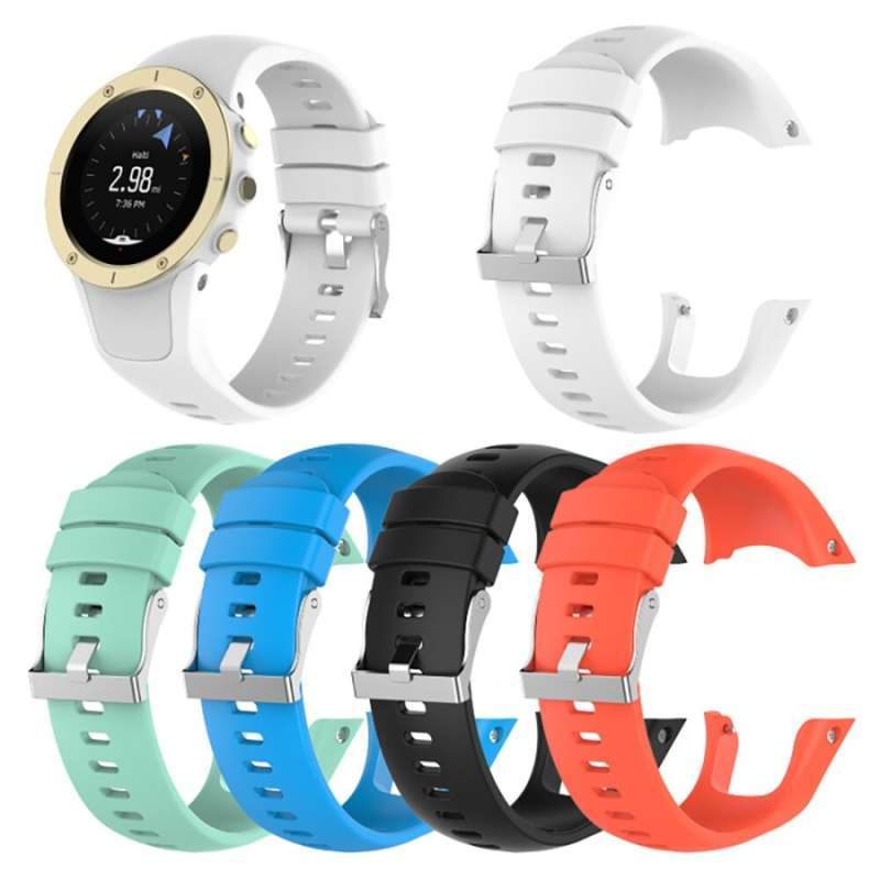 Silicone Band Correa Suunto Traverse Alpha Jual Strap Rubber
