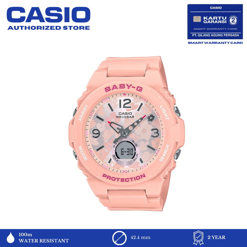 Promo Jam Tangan Casio Baby G BGA 260FL 4ADR Original Murah Diskon