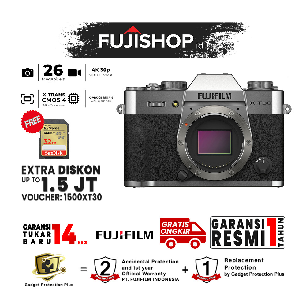 Fujifilm XT30 II, Body Only