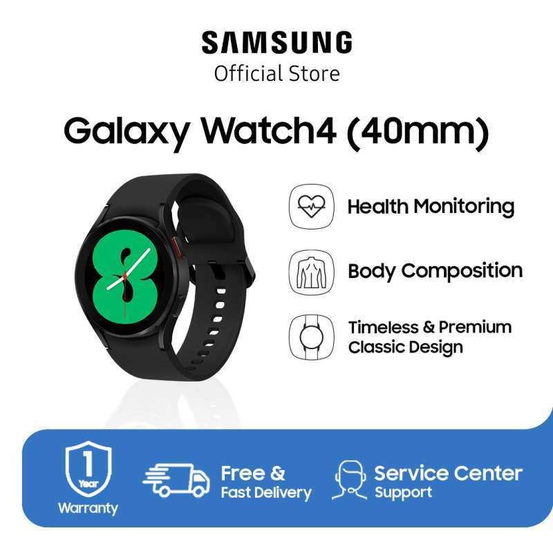 Jual Samsung Galaxy Watch4 Smarwatch [40 mm/LTE] - Black di Seller ...