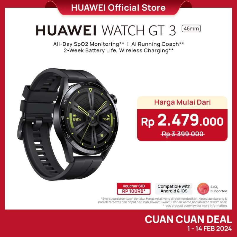 Jual Huawei Watch Hiking Spesifikasi Original Murah Diskon