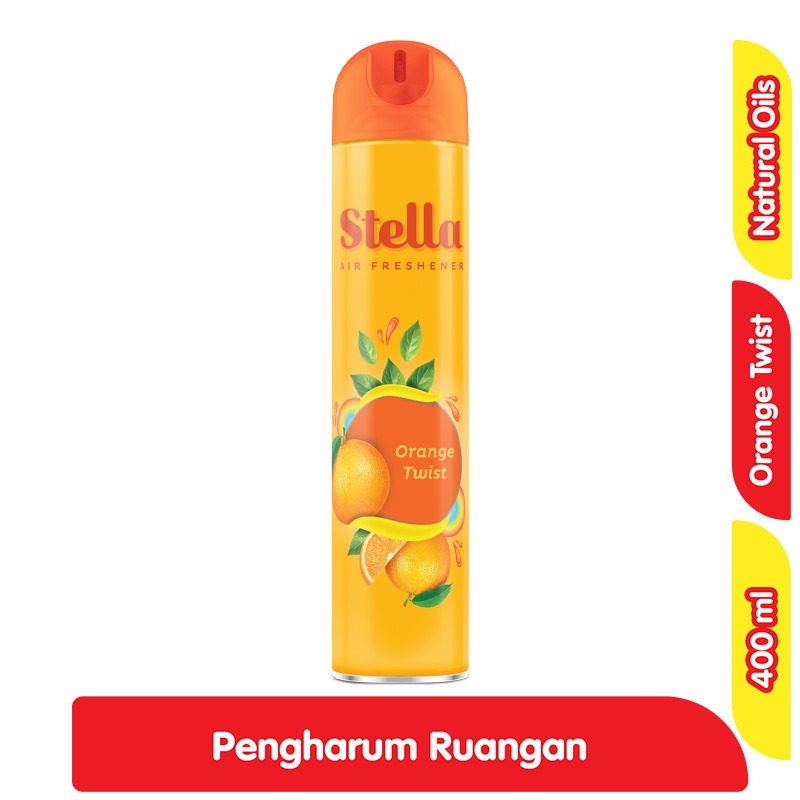 Jual Stella Pengharum Ruangan Aerosol Orange 400 Ml Di Seller Alfamart ...