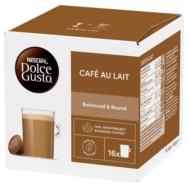 Nescafe Dolce Gusto Cafe Au Lait Kopi Kapsul IMPORT