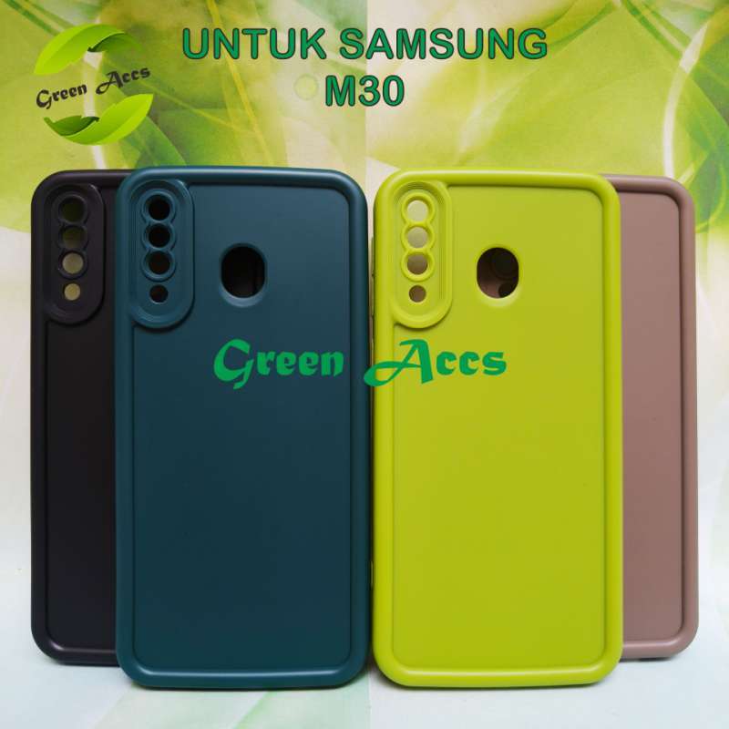 SILIKON SAMSUNG M30 CASE ANTI CRACK BENING SOFTCASE CASING SOFT HP  HANDPHONE