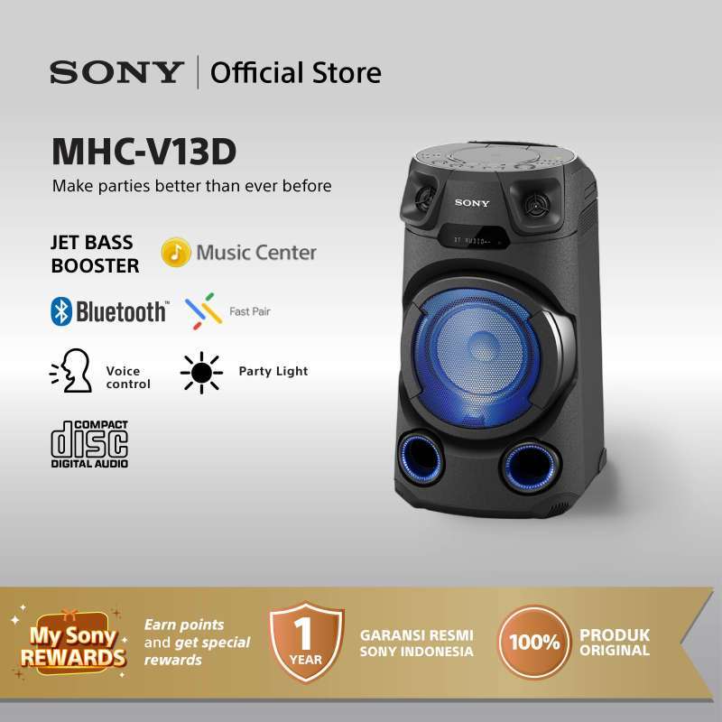 Sony Megasound Party Speakers Sony Mhc V13 Sony Party Sound System