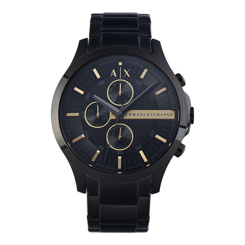 Promo Jam Tangan Pria Armani Exchange Ax2164 Chronograph Black Dial Black Stainless Steel Diskon 37 Di Seller Machtwatch Official Store Kedoya Utara Kota Jakarta Barat Blibli