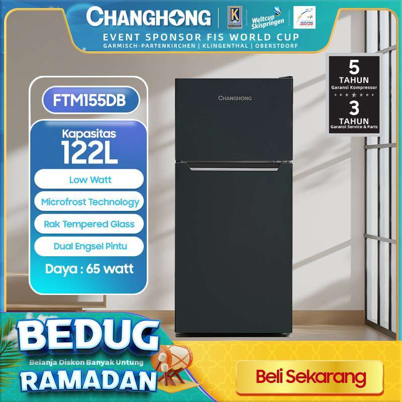Jual Kulkas 2 Pintu Merk Dibawah 2 Juta Original, Murah & Diskon Maret